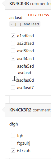 commits