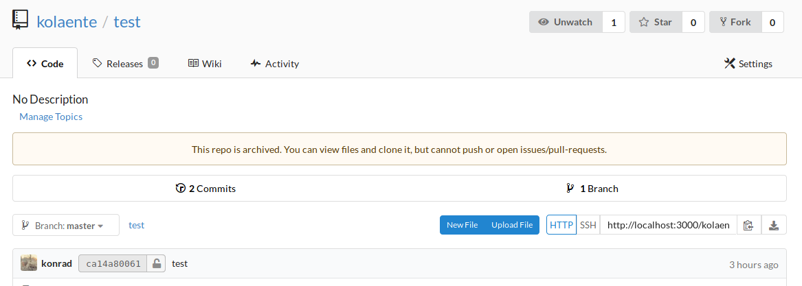 Archived Repository